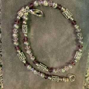 Handcrafted Swarovski Crystal Ankle Bracelet